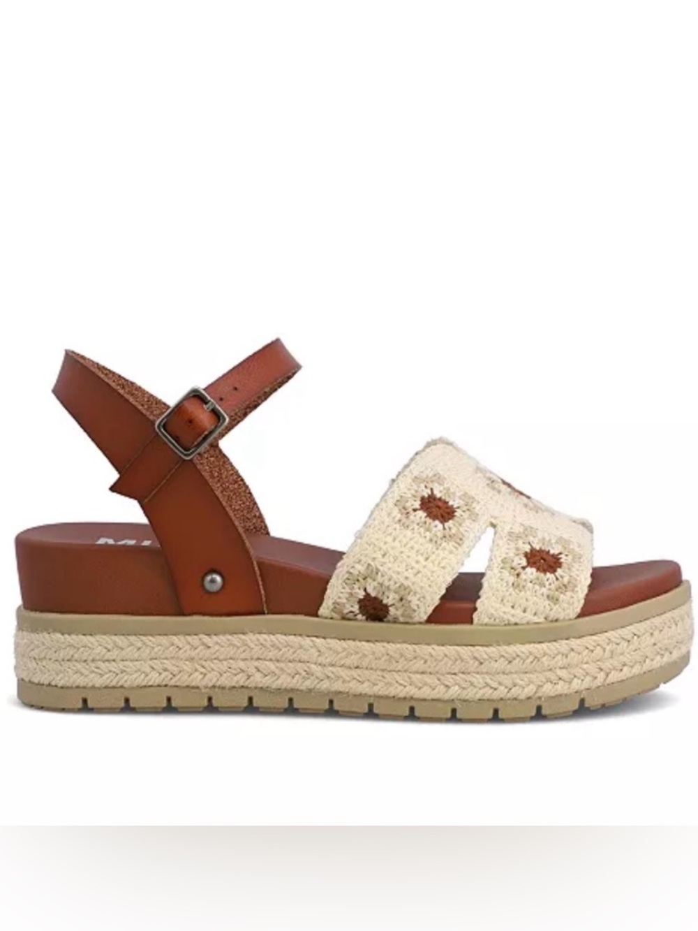 MIA Women's Keva Flatform Round Toe Sandals (CCB BONCRO)